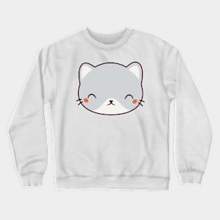 Kawaii Cute Cat Kitten Crewneck Sweatshirt